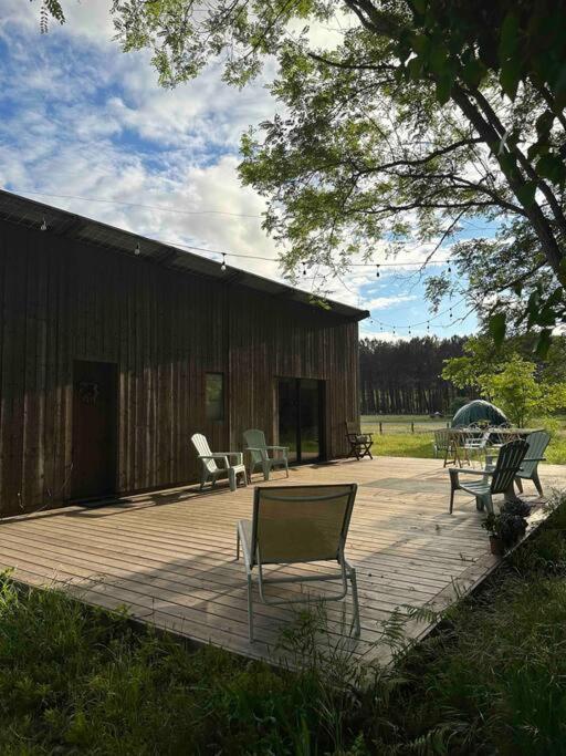 Cosy Cabane Boise Solaire, Balneo Bath Et Toilette Seche A La Ferme Mimizan Luaran gambar